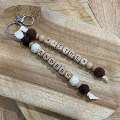 porte clé 2 prénoms