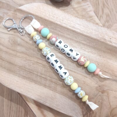 porte clés 2 prénoms