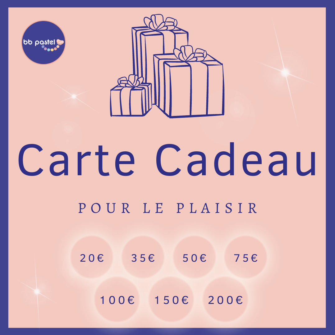 carte cadeau bbpastel - offrez une expérience unique