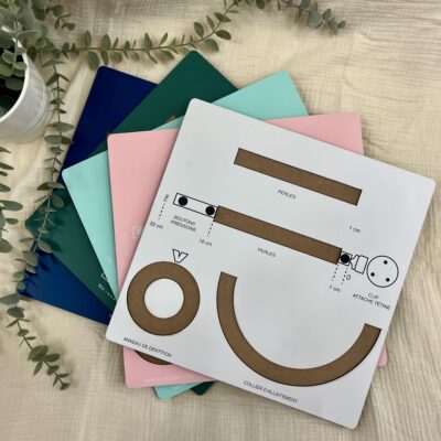 Planche gabarit à personnaliser coloré