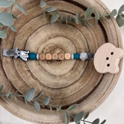 Avec lettres en bois gravés 12mm