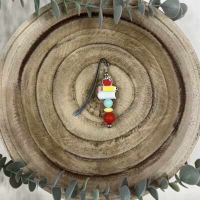 Marque-pages écolier rouge