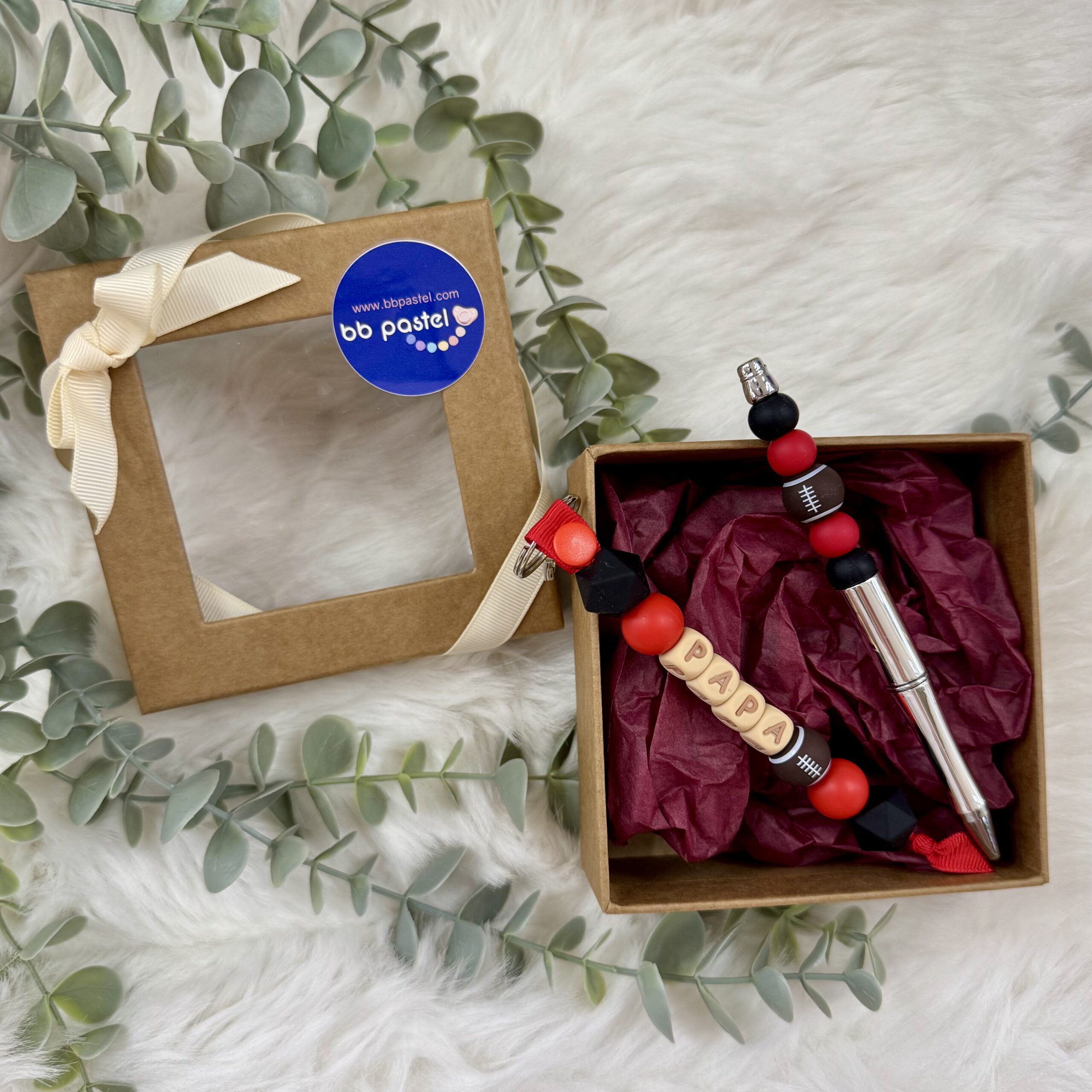 Coffret duo papa fan de rugby