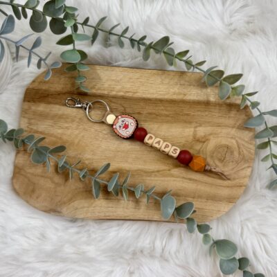 Porte-clés paps hérisson