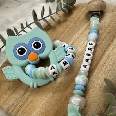 Coffret duo poudré turquoise